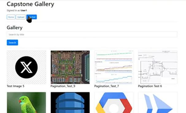 Capstone Gallery — Django Image Sharing Platform